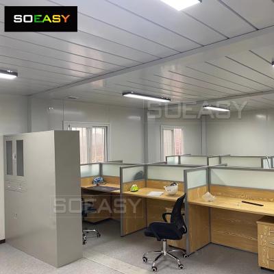 CE อนุมัติ Office China Supplier ราคาถูก Flat Pack Container House Prefabricated Tiny Homes Designs
