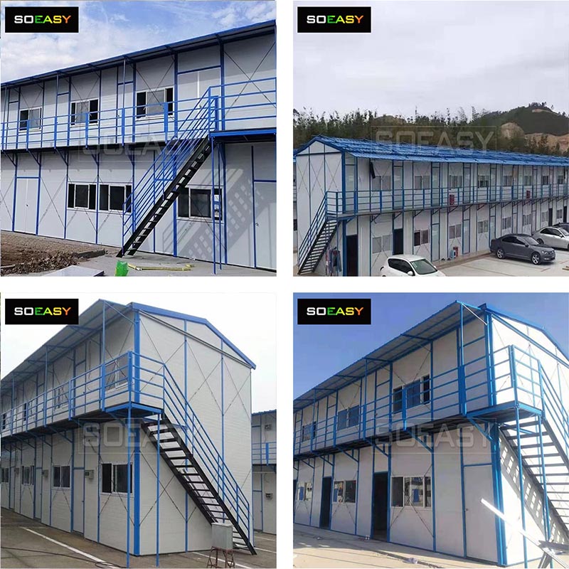 โซลูชั่นบ้านสำเร็จรูป SOEASY สำหรับที่พักในแคมป์คนงานเหมือง